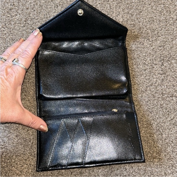 Victoria's Secret Quilted Black Wristlet - Picture 2 of 7